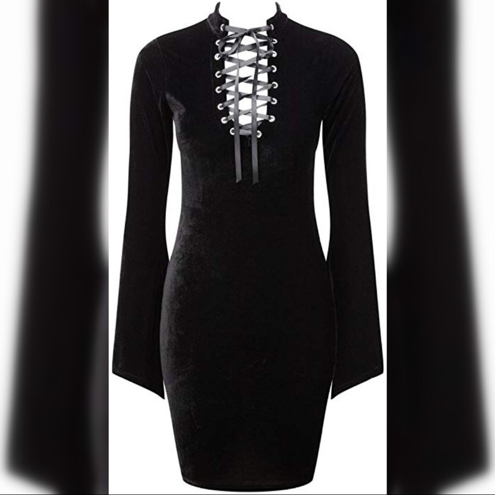 Killstar Isadora Old N Cool velvet dress